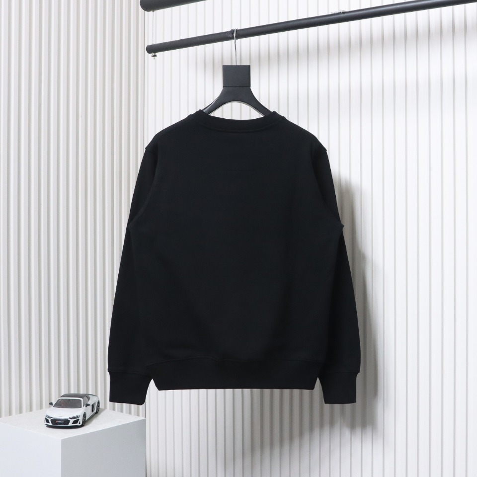 Givenchy 4G Five-pointed Star Double Needle Embroidery Crewneck Hoodie