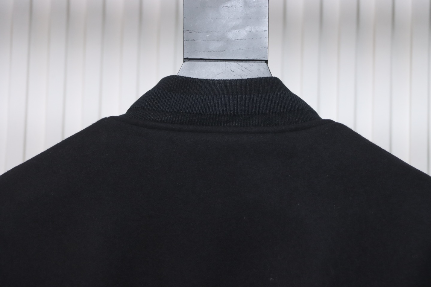 Givenchy 4G Logo Leather Baseball Jacket