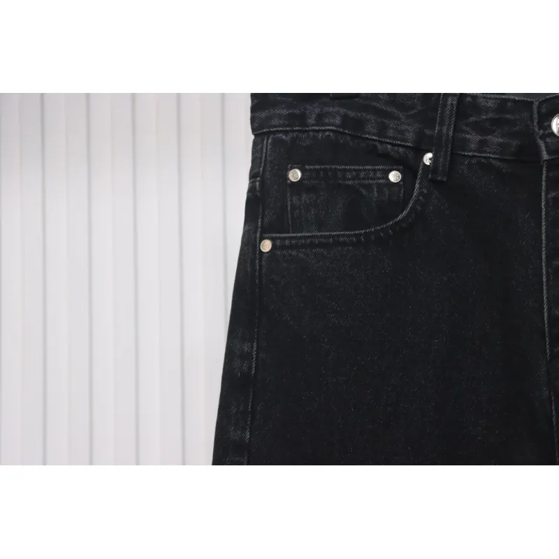 Givenchy Four-Grid Embroidered Jeans