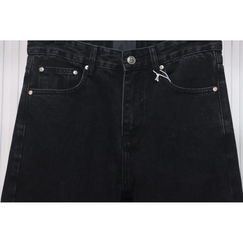 Givenchy Four-Grid Embroidered Jeans