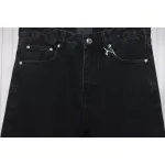 Givenchy Four-Grid Embroidered Jeans