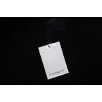 Givenchy Incomplete And Damaged Letter Round Neck Hoodie Black