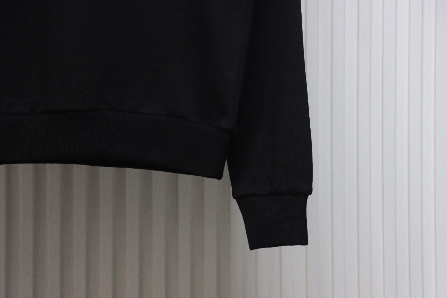 Givenchy Incomplete And Damaged Letter Round Neck Hoodie Black