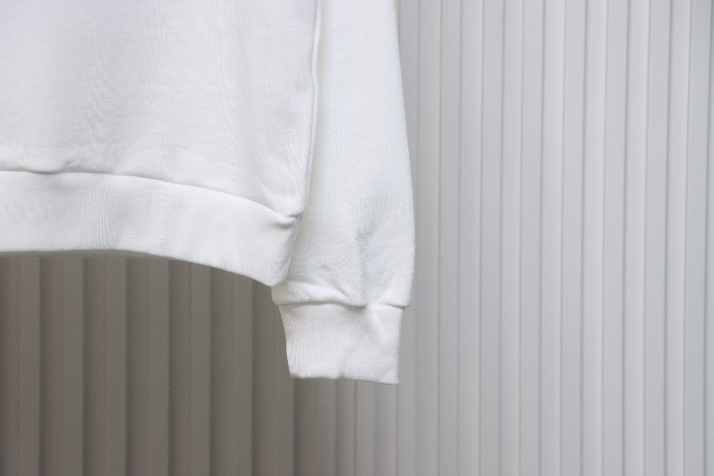 Givenchy Incomplete And Damaged Letter Round Neck Hoodie White