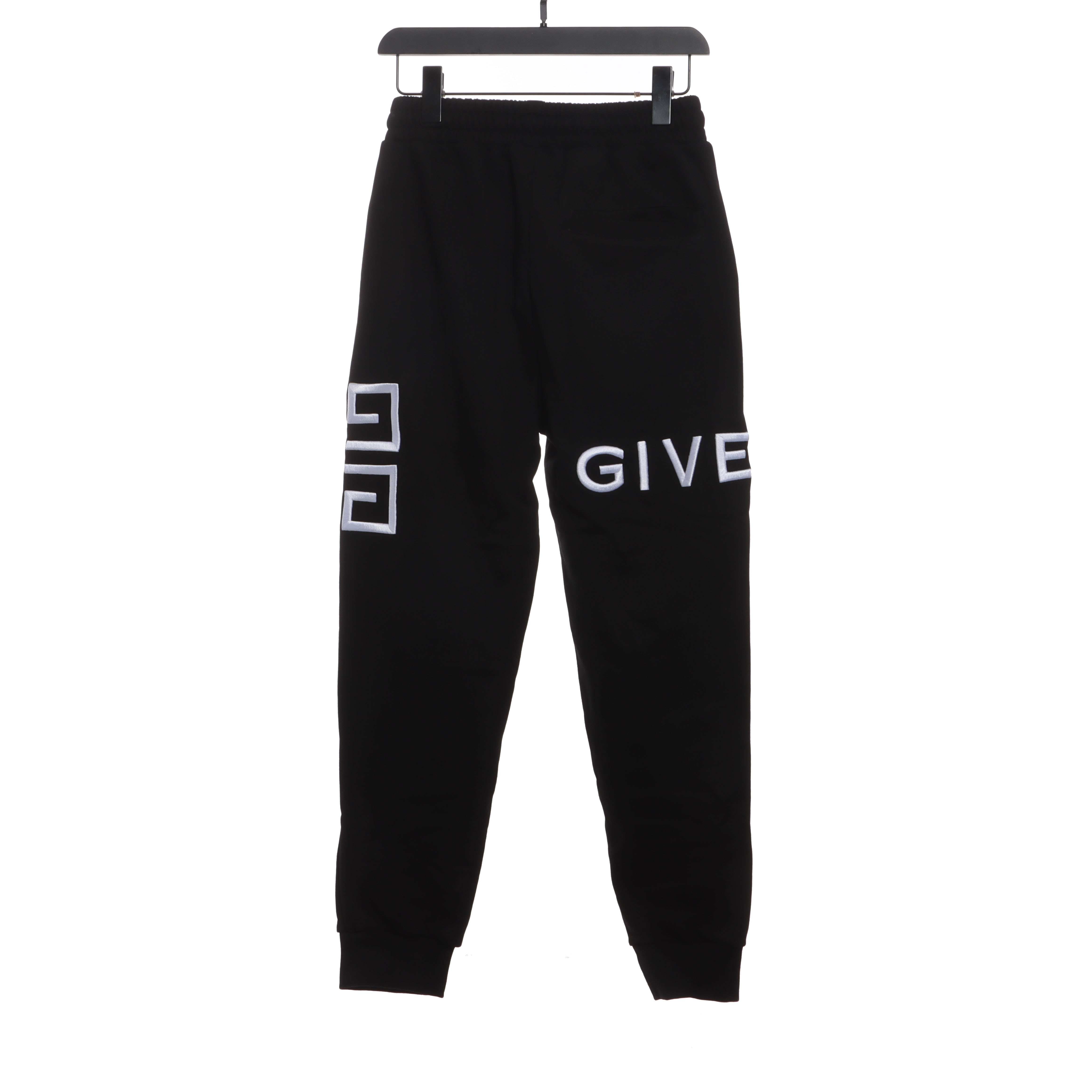 Givenchy Three-Dimensional Embroidered Logo Trousers
