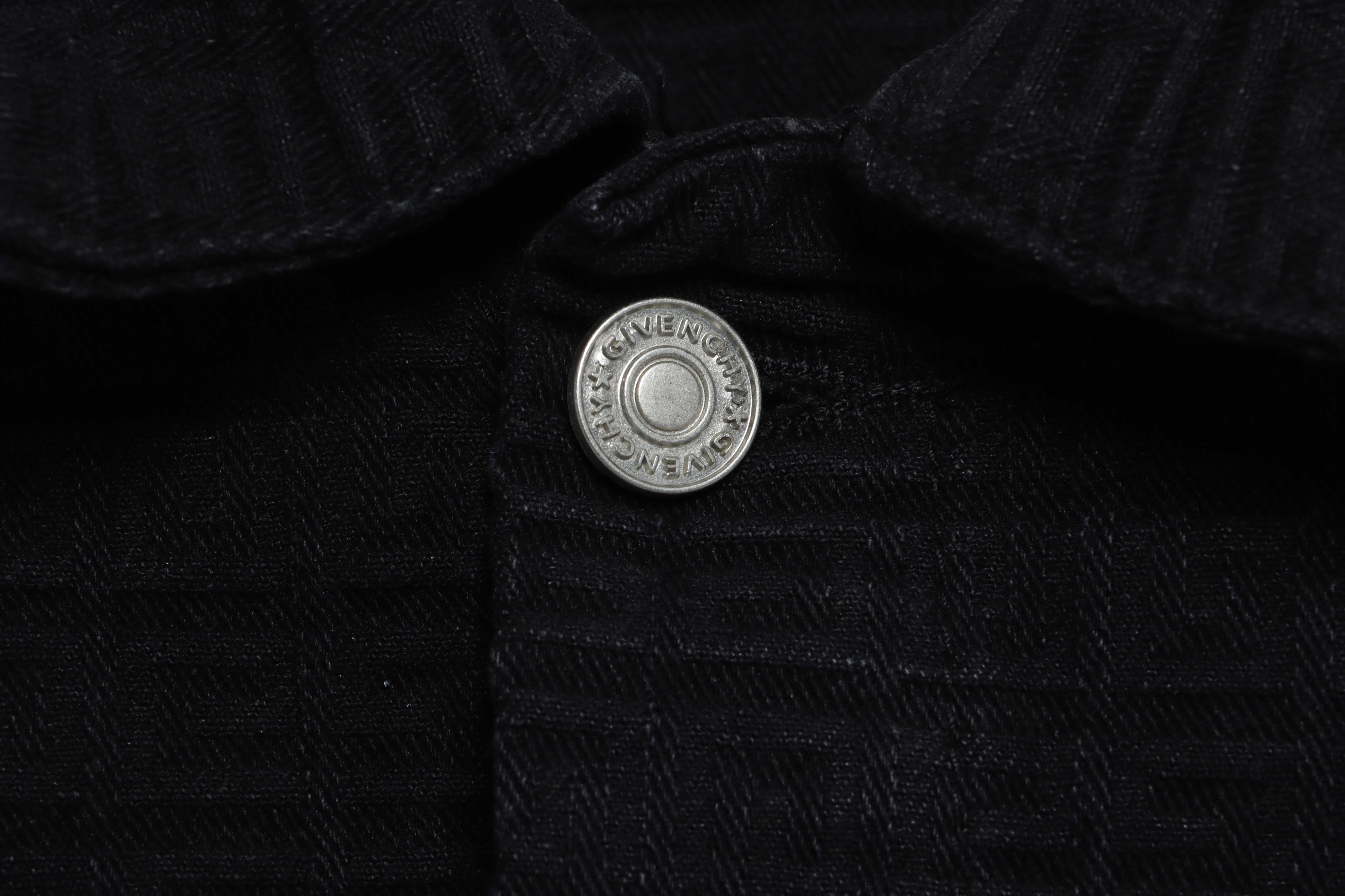 Givenchy x Chito Dog Head Print Denim Jacket