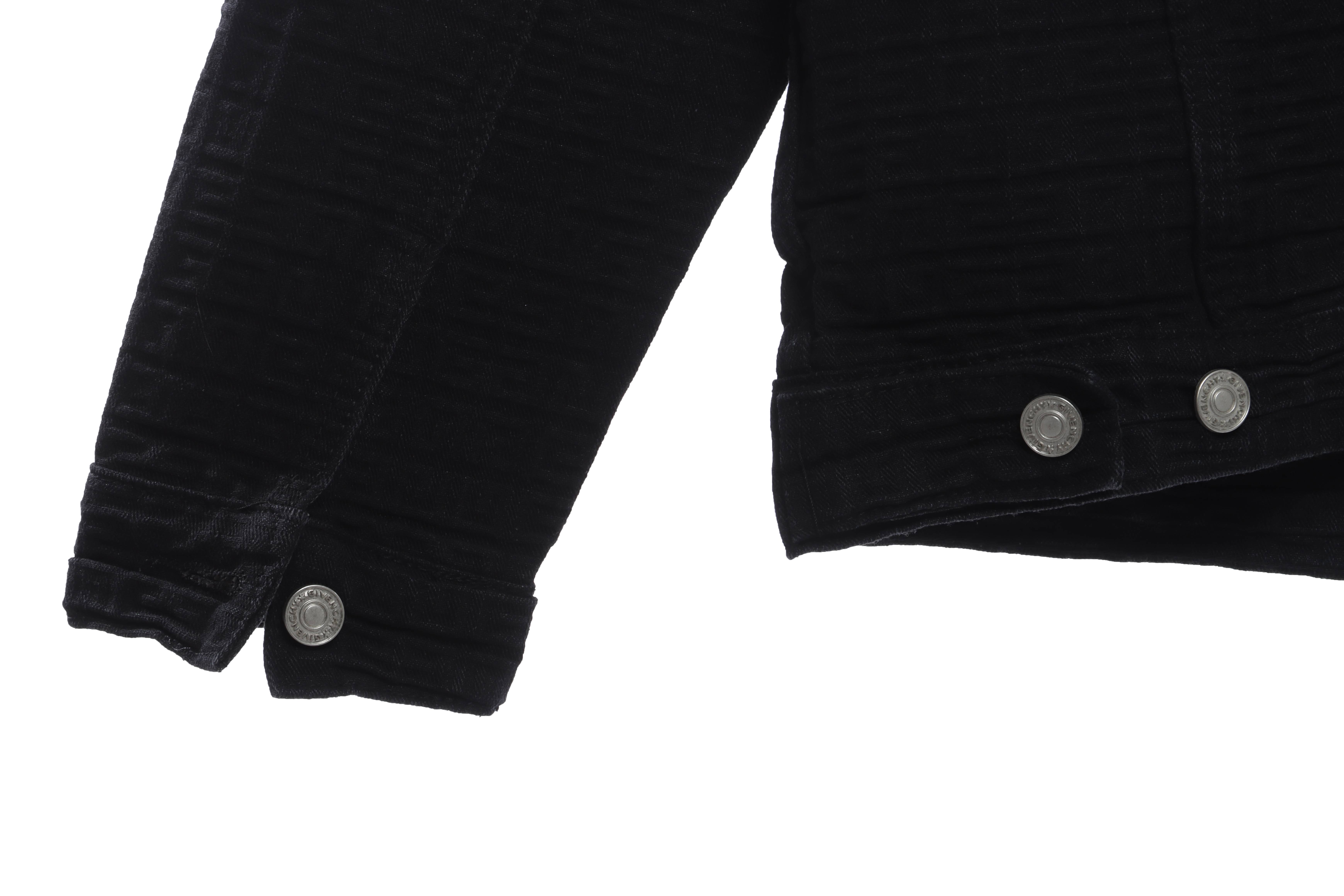 Givenchy x Chito Dog Head Print Denim Jacket