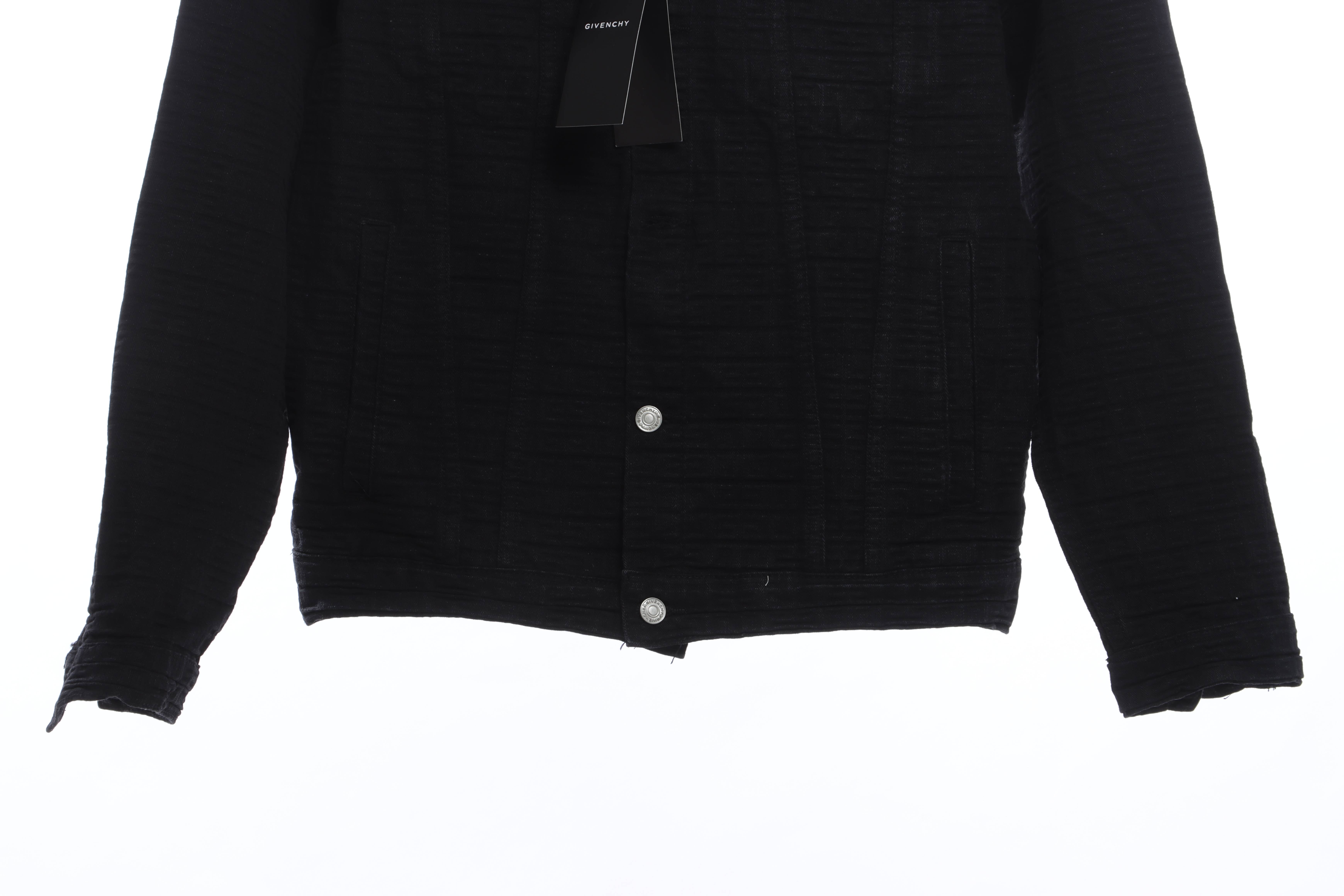 Givenchy x Chito Dog Head Print Denim Jacket