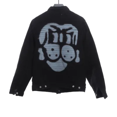 Givenchy x Chito Dog Head Print Denim Jacket 02