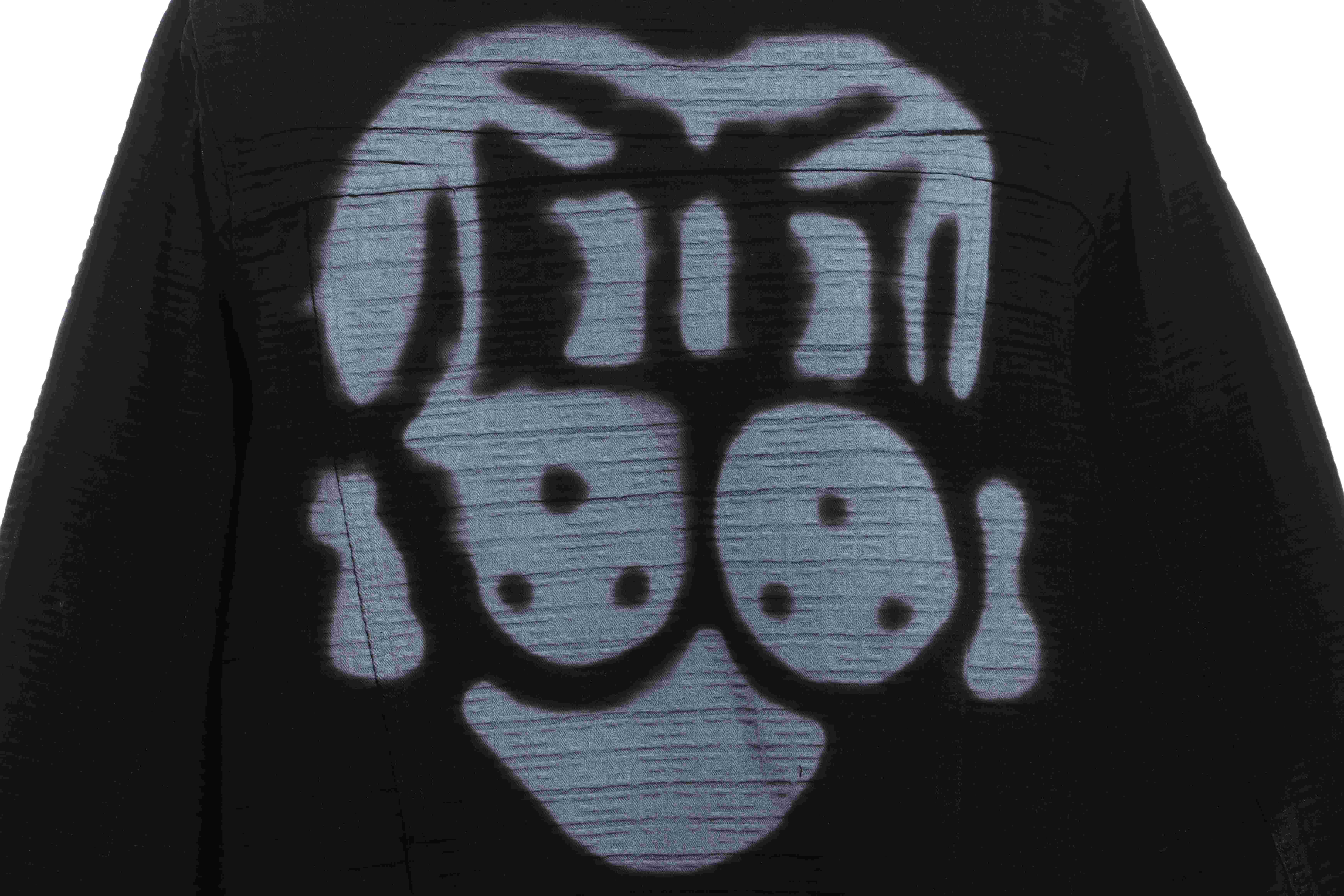 Givenchy x Chito Dog Head Print Denim Jacket