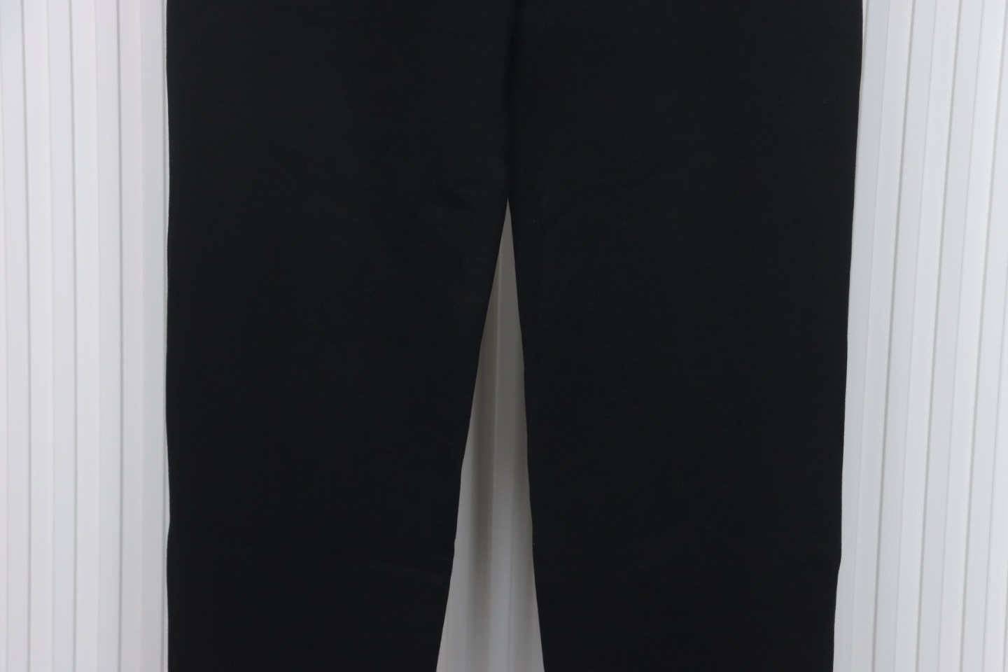 Loewe 23Fw Leather Logo Casual Trousers