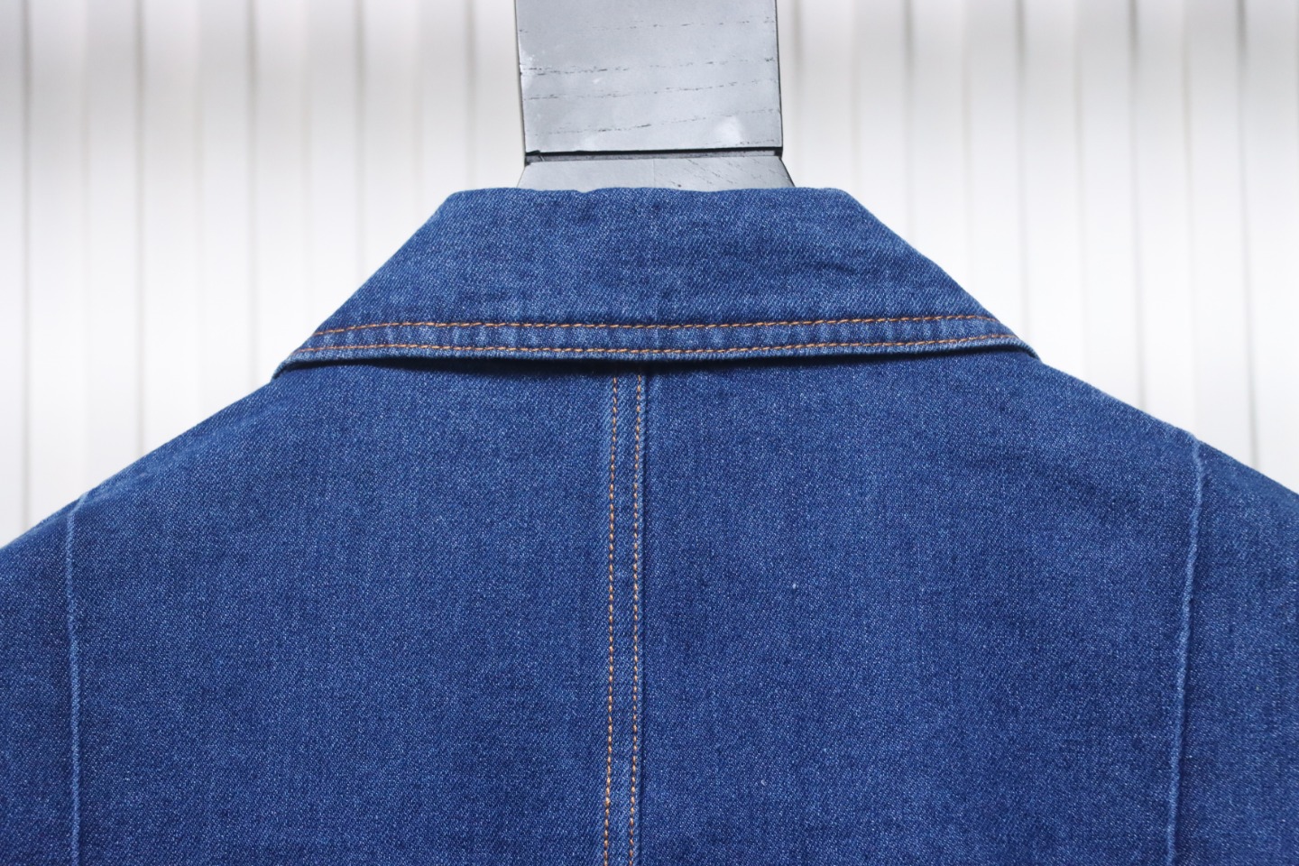 Loewe 23FW Leather Pocket Denim Denim Work Jacket