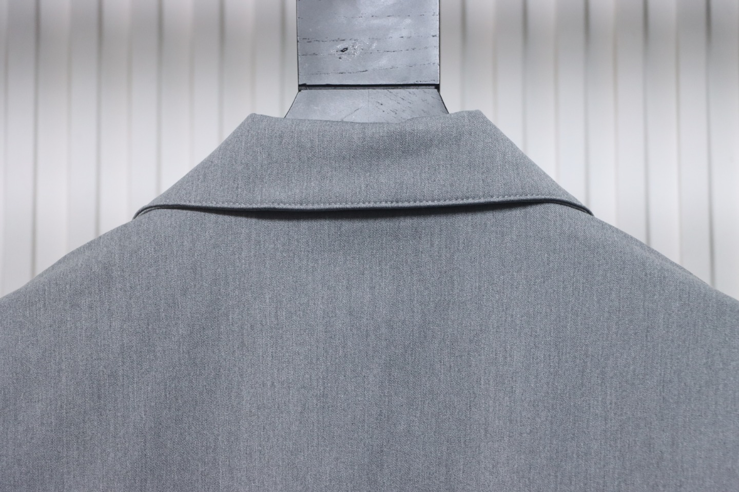 Loewe 24 Three Pocket Wool Work Lapel Jacket Grey