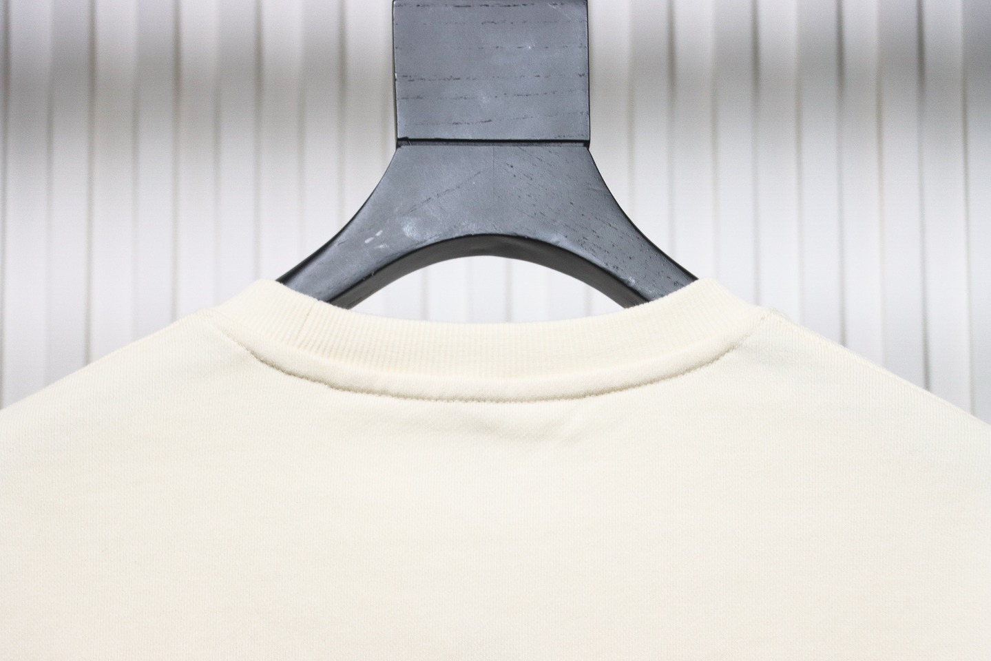 Loewe 24Fw Embroidered Penguin Crew Neck Hoodie Beige