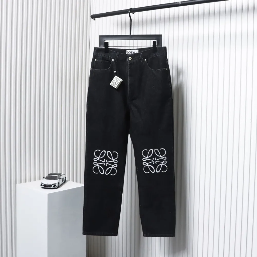 Loewe 24Fw Knee-Length Denim Jeans