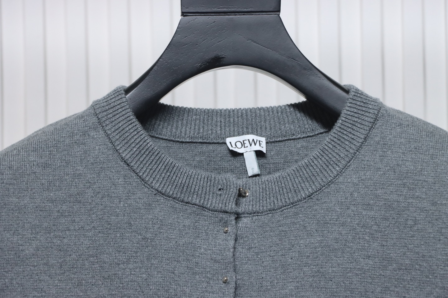 Loewe 24FW Rivet Button Knit Cardigan