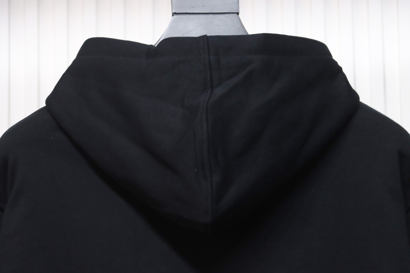 Loewe 24SS Large Letter Print Hooded Hoodie Black