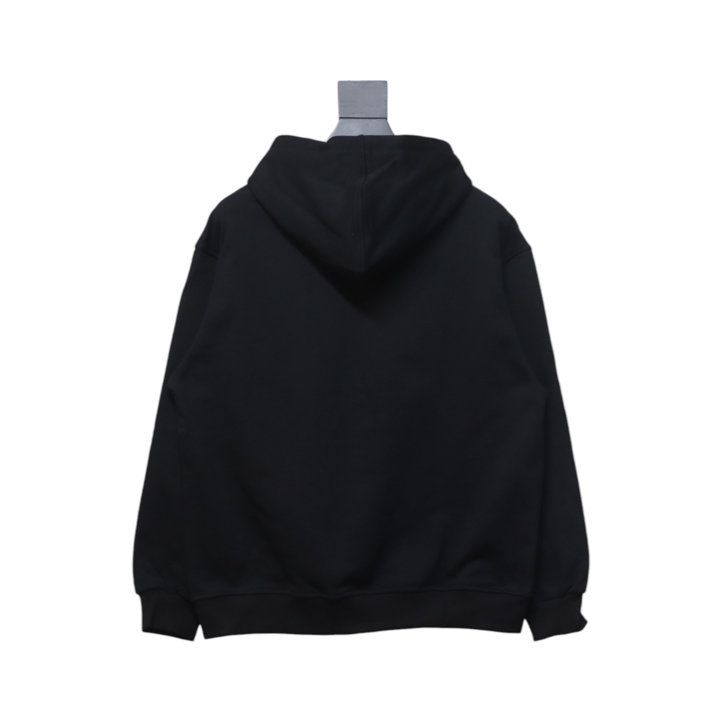 Loewe 24SS Large Letter Print Hooded Hoodie Black