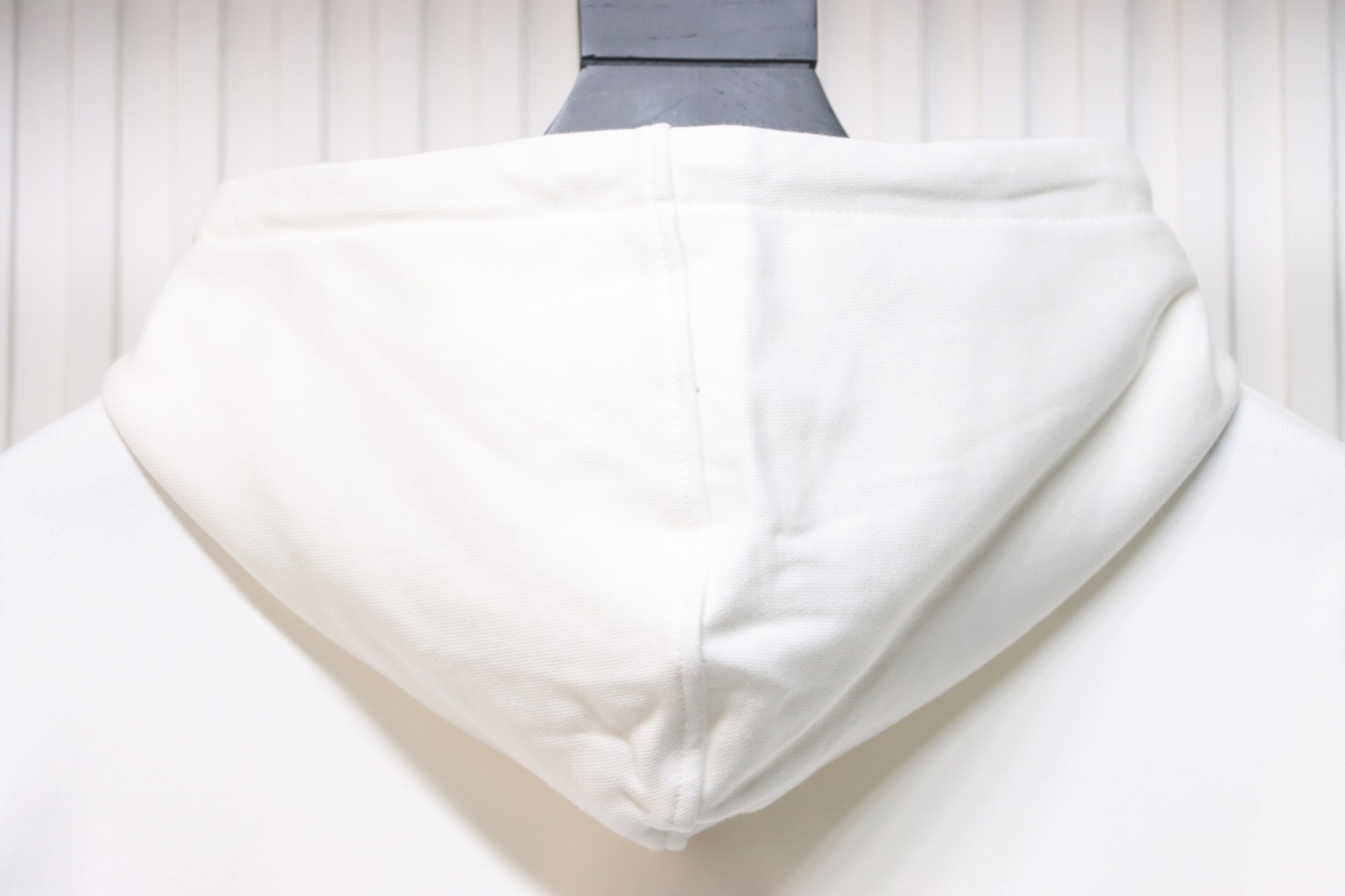 Loewe 24SS Large Letter Print Hooded Hoodie White