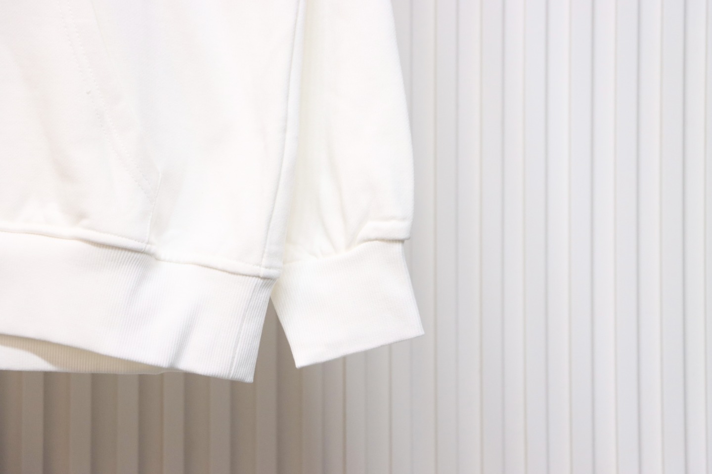 Loewe 24SS Large Letter Print Hooded Hoodie White