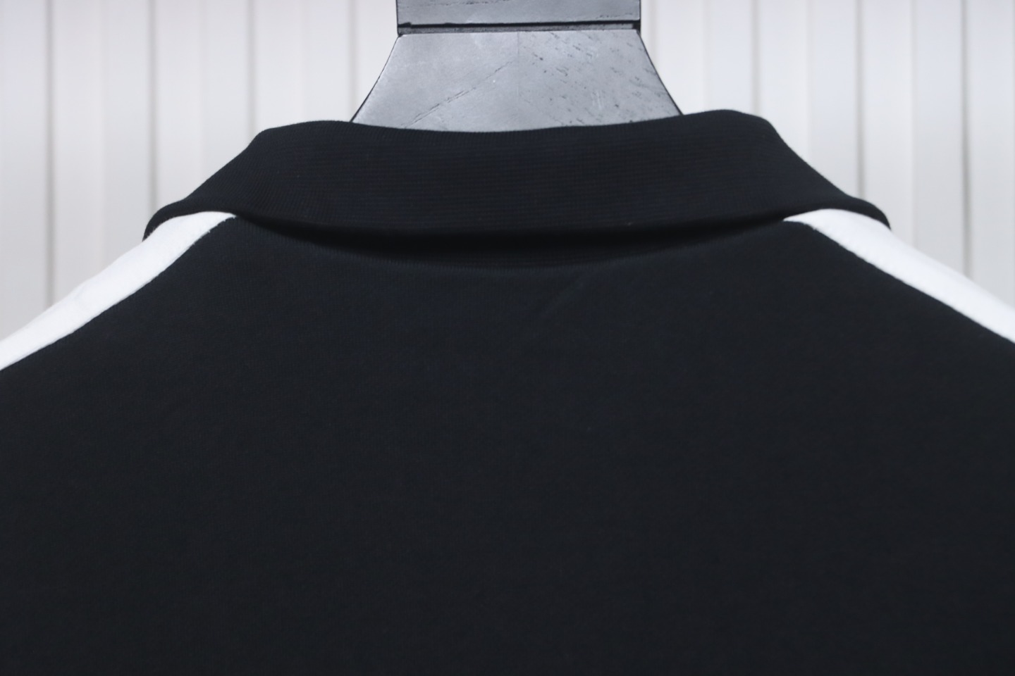 Loewe Arm Patchwork Chest Logo Zip-Up Jacket Black