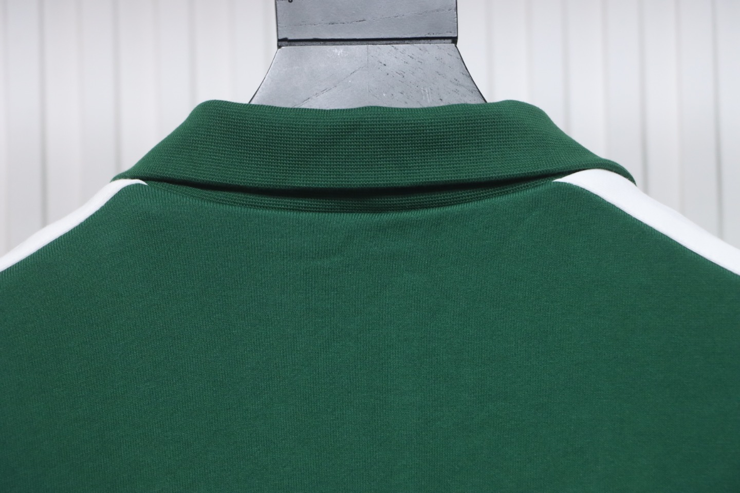 Loewe Arm Patchwork Chest Logo Zip-Up Jacket Green