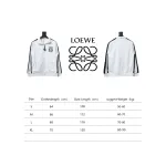 Loewe Arm Patchwork Chest Logo Zip-Up Jacket White