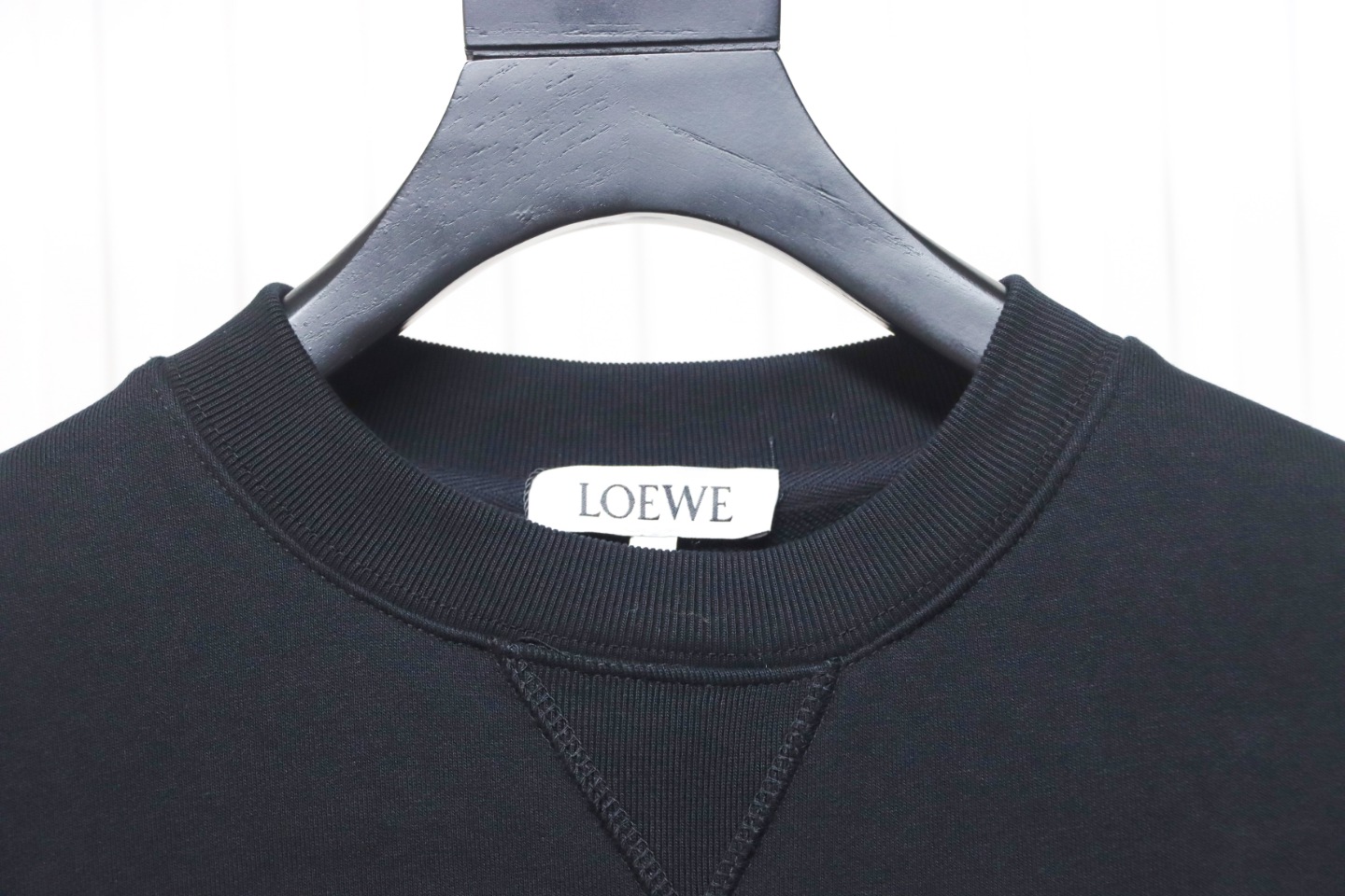 Loewe Hand-Cranked Tassel Embroidered Crew Neck Hoodie