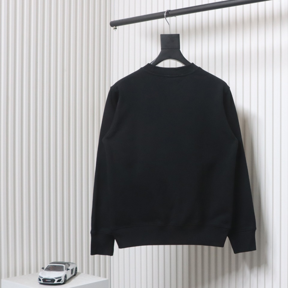 Loewe Hand-Cranked Tassel Embroidered Crew Neck Hoodie