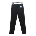 Loewe Jeans With Flame Embroidery And Logo On The Back Black
