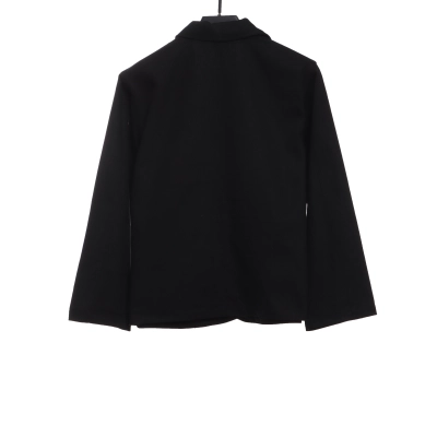 Loewe Leather Pocket Long Sleeve Shirt 02