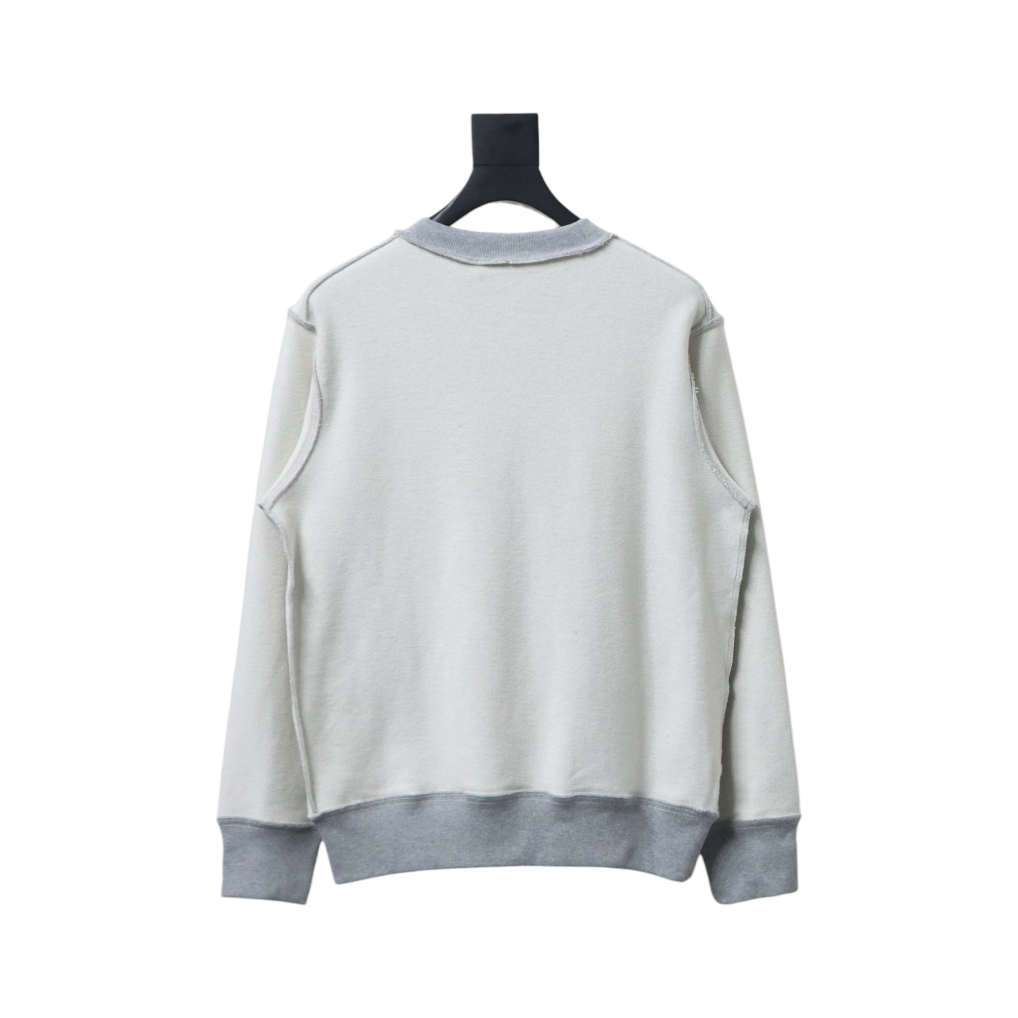 Loewe Reverse Colorblock Embroidery Crewneck Hoodie