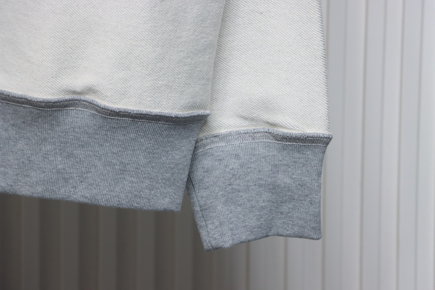 Loewe Reverse Colorblock Embroidery Crewneck Hoodie