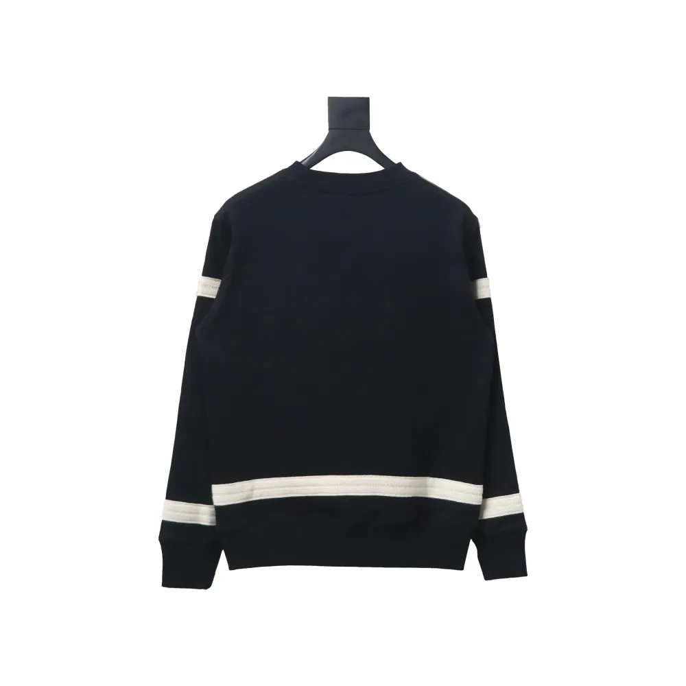 Loewe Web Embroidery Crew Neck Hoodie