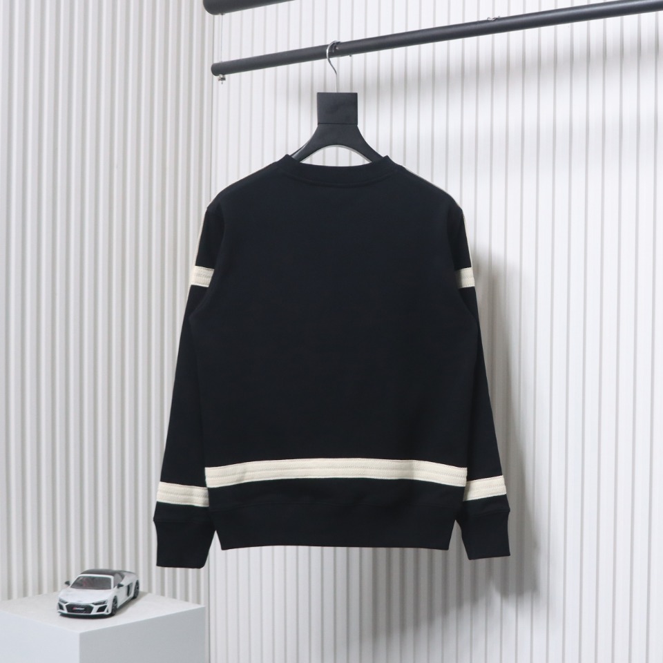 Loewe Web Embroidery Crew Neck Hoodie