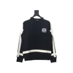 Loewe Web Embroidery Crew Neck Hoodie