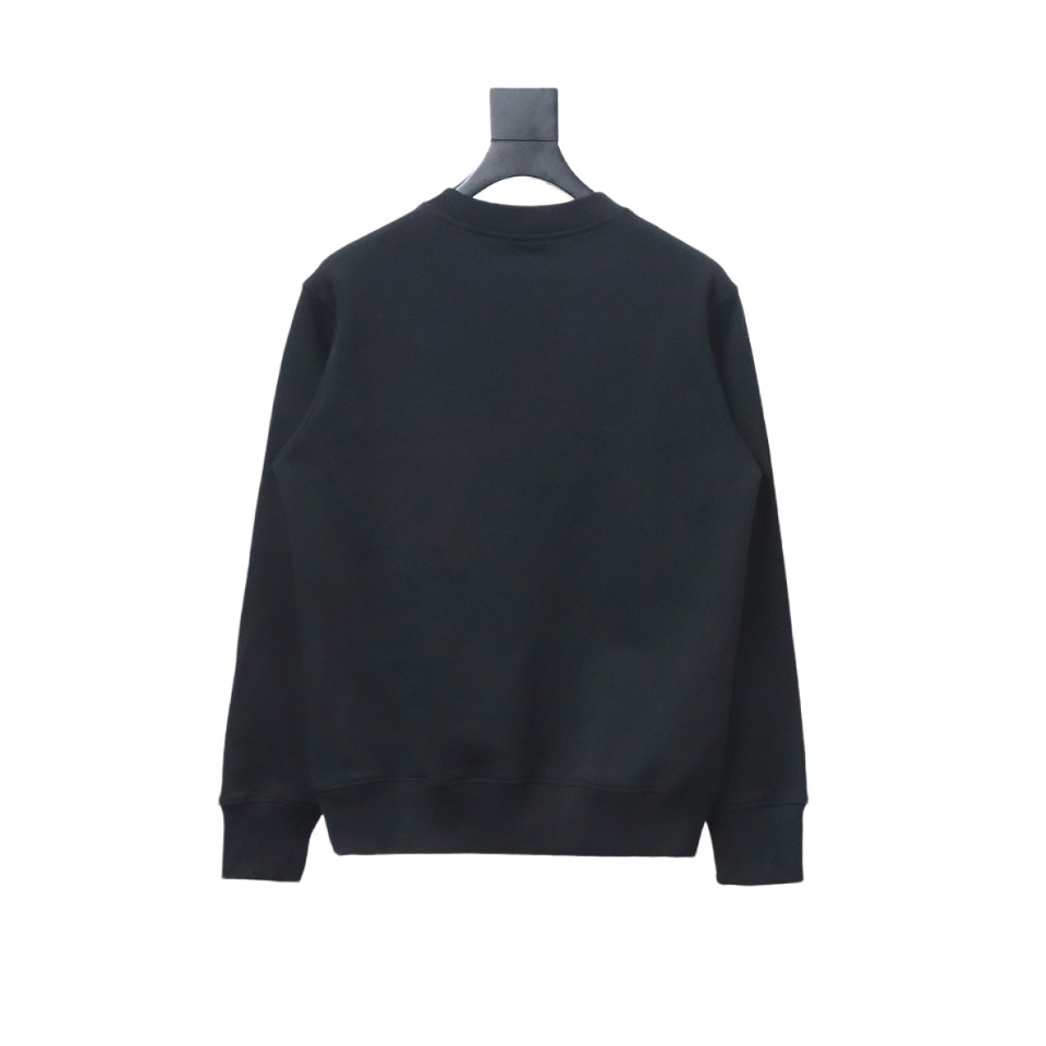 Loewe Woven Lettering Embroidery Crewneck Hoodie