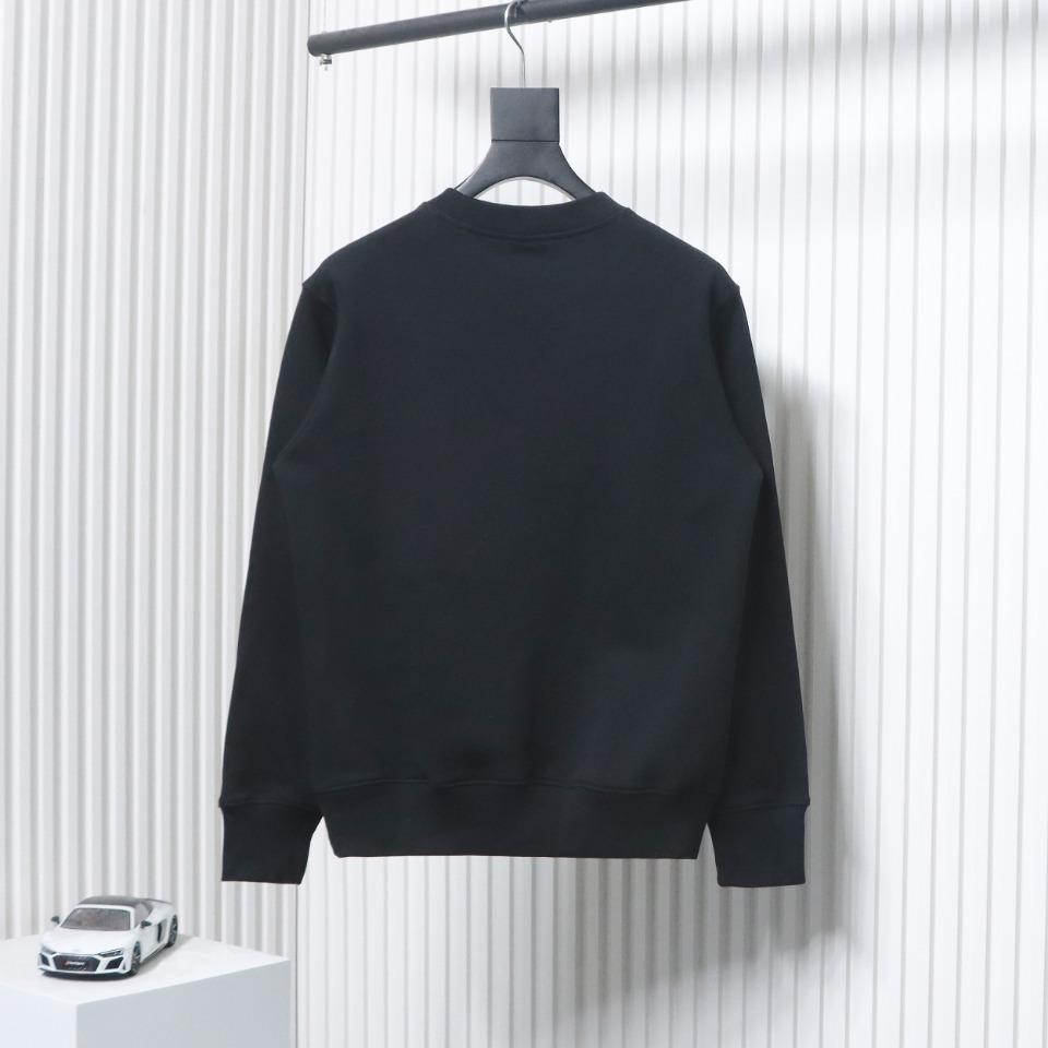 Loewe Woven Lettering Embroidery Crewneck Hoodie