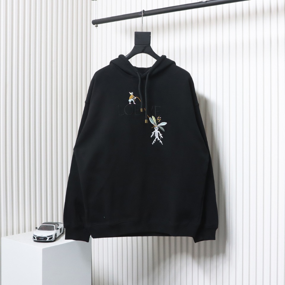 Loewe x Suna Fujita Embroidered Hoodie