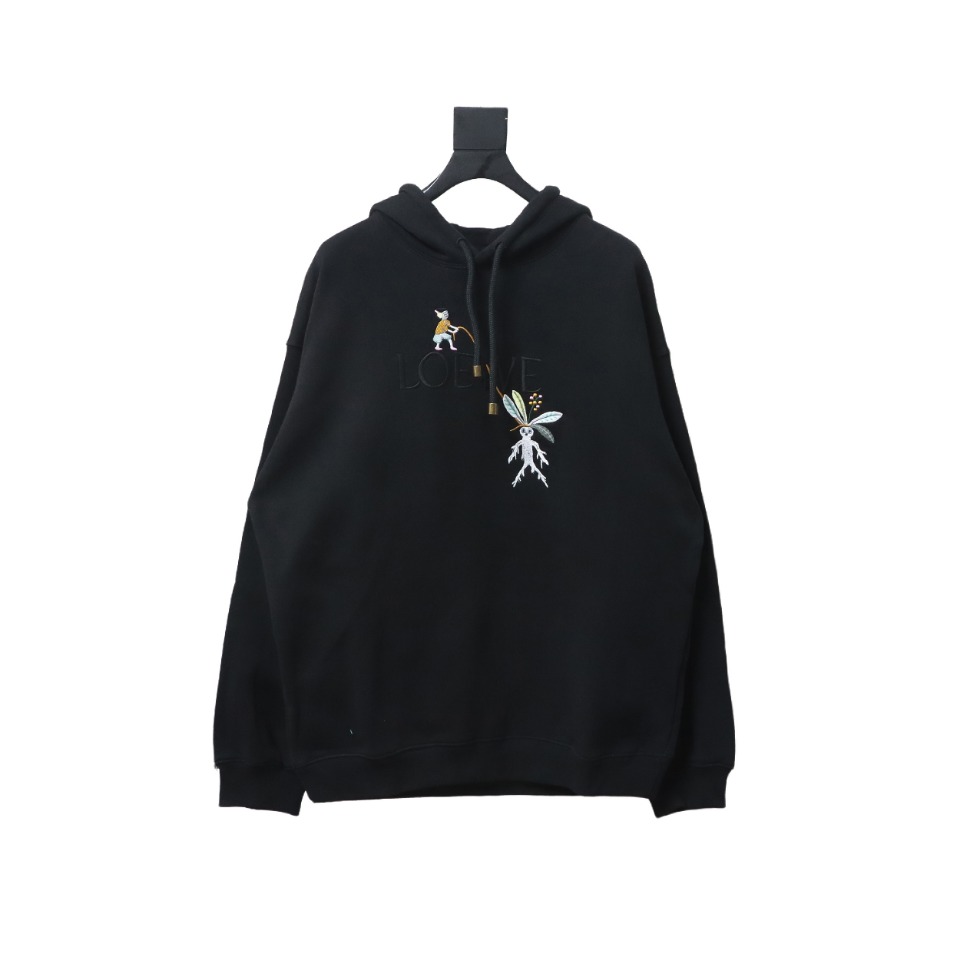 Loewe x Suna Fujita Embroidered Hoodie
