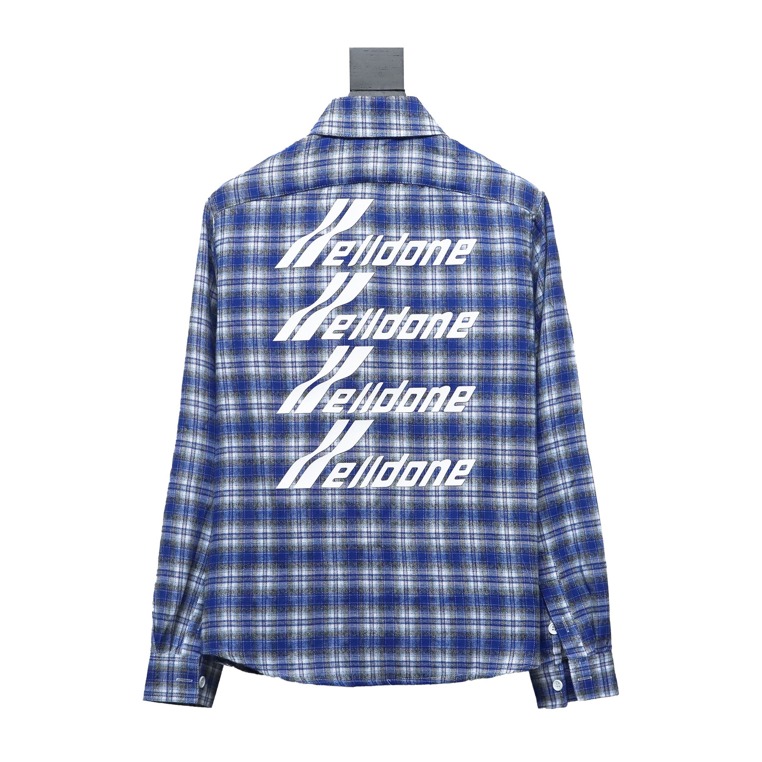 We11 Done 22FW Barrage Plaid Shirt