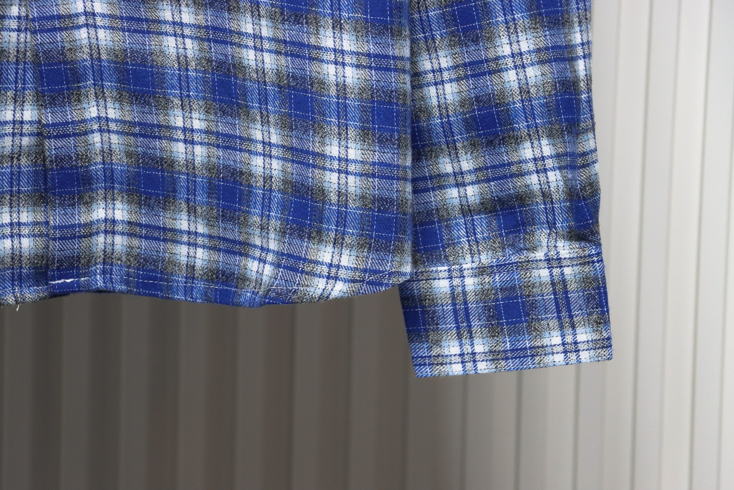 We11 Done 22FW Barrage Plaid Shirt