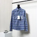 We11 Done 22FW Barrage Plaid Shirt