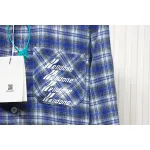 We11 Done 22FW Barrage Plaid Shirt