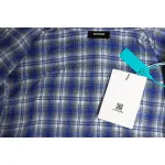 We11 Done 22FW Barrage Plaid Shirt
