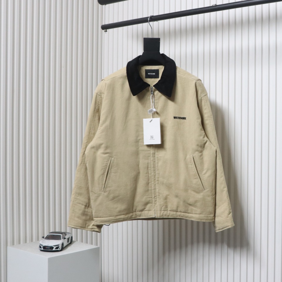 WE11 DONE 24FW Corduroy Puffer Jacket