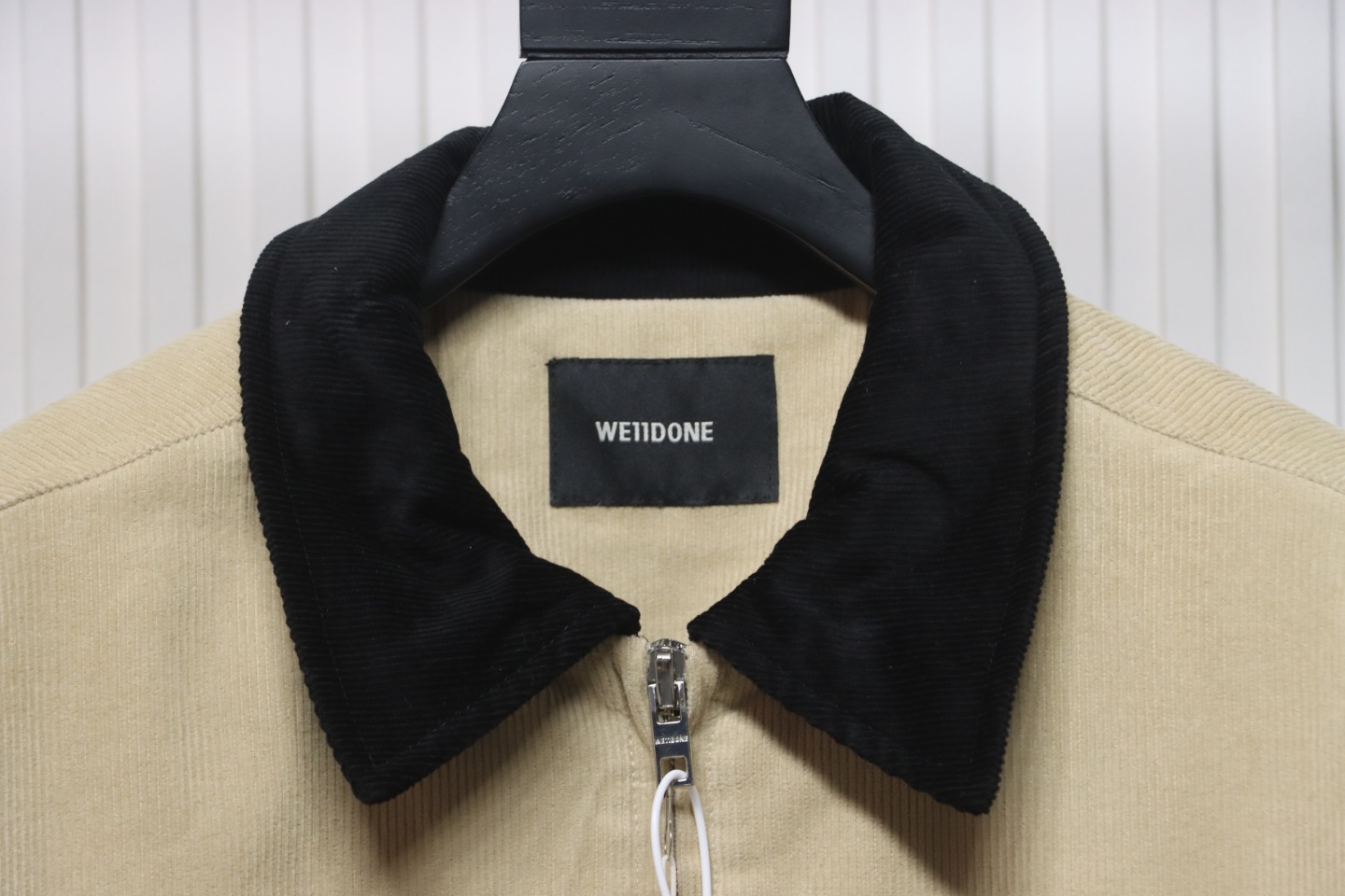 WE11 DONE 24FW Corduroy Puffer Jacket