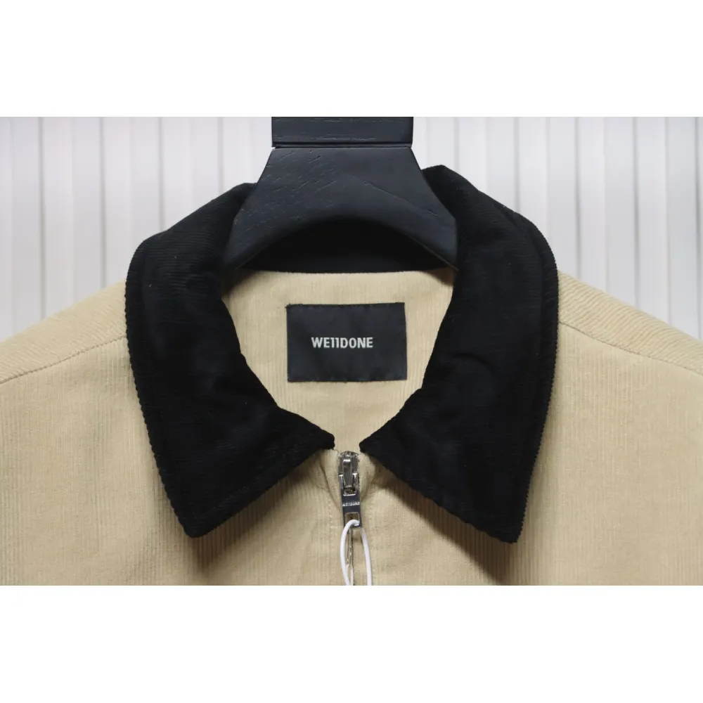 WE11 DONE 24FW Corduroy Puffer Jacket