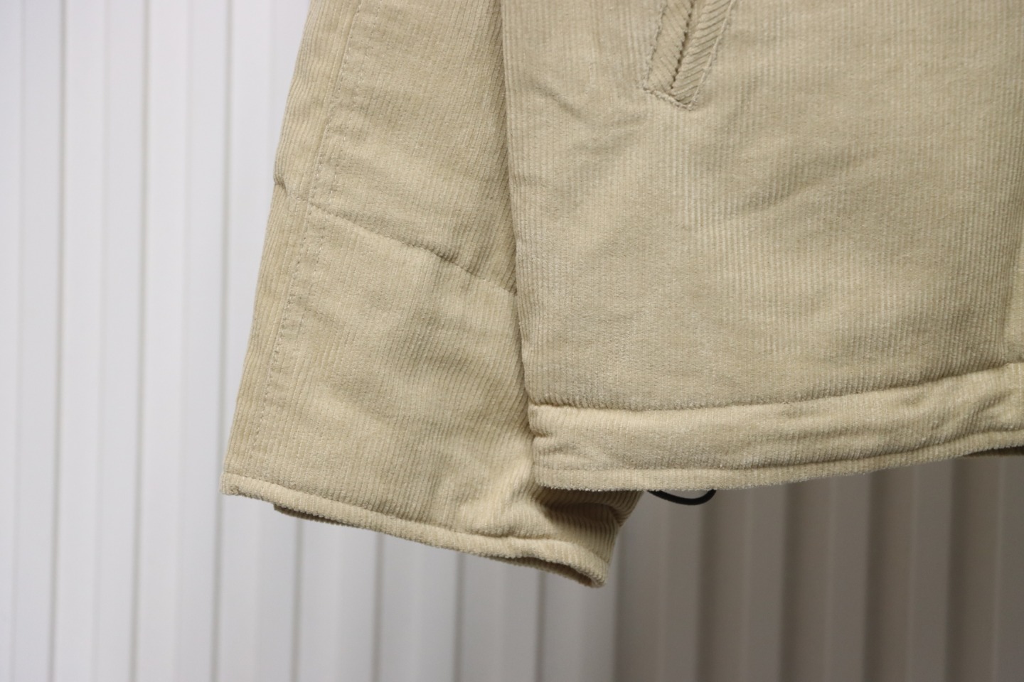 WE11 DONE 24FW Corduroy Puffer Jacket