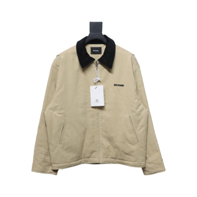 WE11 DONE 24FW Corduroy Puffer Jacket 01